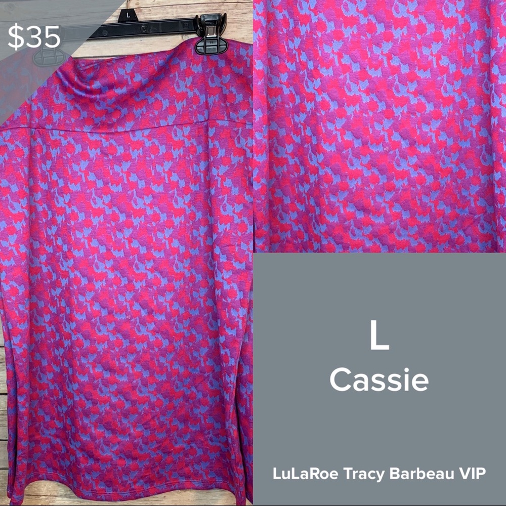 NWT LuLaRoe Large Cassie skirt